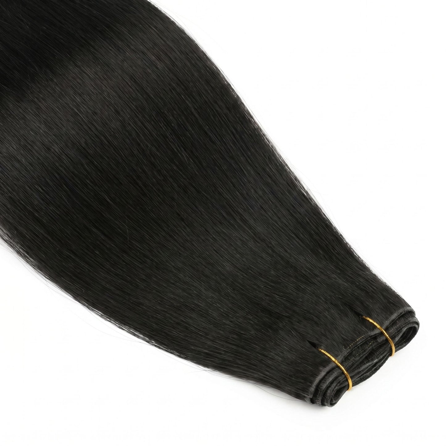 Jet Black Invisible Clip-ins