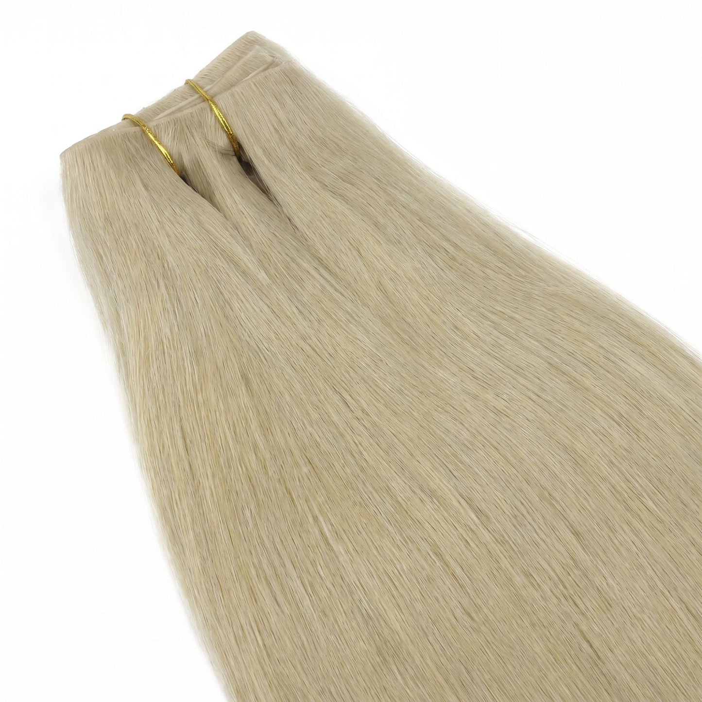 Warm Honey Blonde Invisible Clip-ins