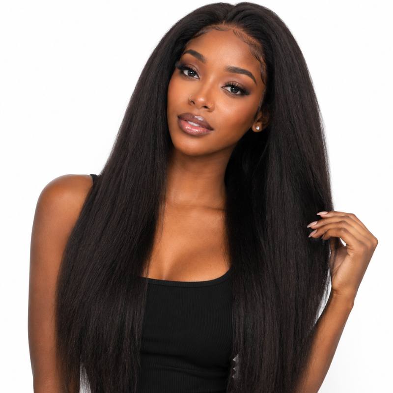 Yaki Straight Half Wig