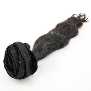 Honey Wavy Natural Black Clip-in Extensions